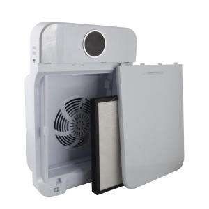 Purificator Aer 150 m3/h • 50m², filtru HEPA cu 4 straturi, Carbon, telecomanda, IONI negativi, Esperanza Zephyr - Img 2