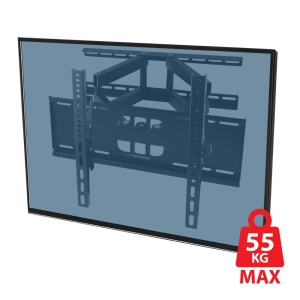Suport TV perete, reglabil fata-spate / stanga-dreapta / inclinare, 26" - 70" inch, elGrande Titan - Img 2