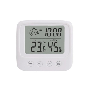 Termo-Higrometru, ceas cu măsurare umiditate și temperatură v2 - Img 3