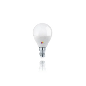 Bec LED E14 6W 580lm G45, lumina calda, clasa A+, 30.000h