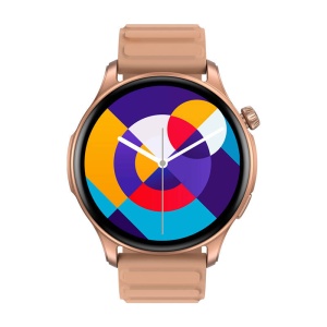Ceas inteligent Zeblaze Btalk 3 Pro, baterie 14 - 30 zile, ecran 1.43", oxigen, puls, apeluri, SmartWatch, roz - Img 3