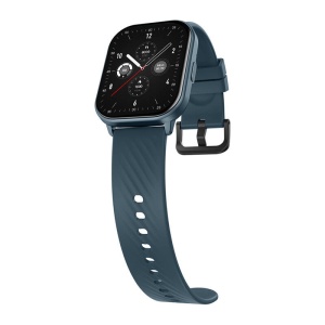 Ceas inteligent Zeblaze GTS 3, baterie 15 - 30 zile, ecran 2.03", oxigen, puls, tensiune, apeluri, SmartWatch, albastru - Img 4