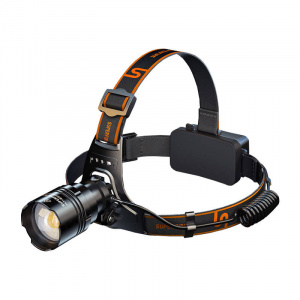 Lanterna de Cap Puternica 330m, 2200lm, 8000mah, IP44, Superfire HL31 Type-C