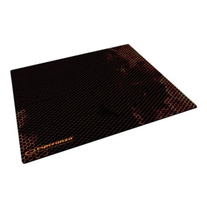Mouse pad gaming 25 x 20 cm, negru - orange - Img 2