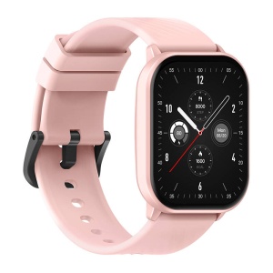 Ceas inteligent Zeblaze GTS 3, baterie 15 - 30 zile, ecran 2.03", oxigen, puls, tensiune, apeluri, SmartWatch, roz - Img 2
