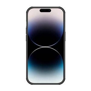 Husa Iphone 14 Pro Max, cu protectie camera, neagra, X-Protect - Img 2