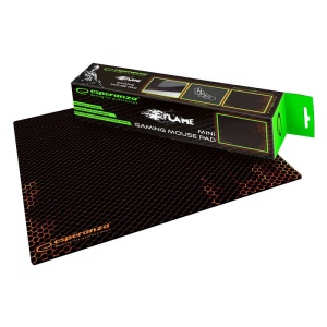 Mouse pad gaming 25 x 20 cm, negru - orange - Img 3