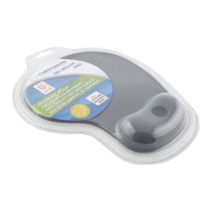 Mouse pad, suport incheietura cu gel (gri) - Img 3