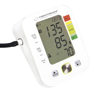 Tensiometru de brat, incarcare USB sau baterii AAA, oscilometric, memorie istoric, Esperanza Verve - Img 4