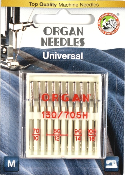 Ace de cusut casnice Organ Universal diverse marimi - 10 buc