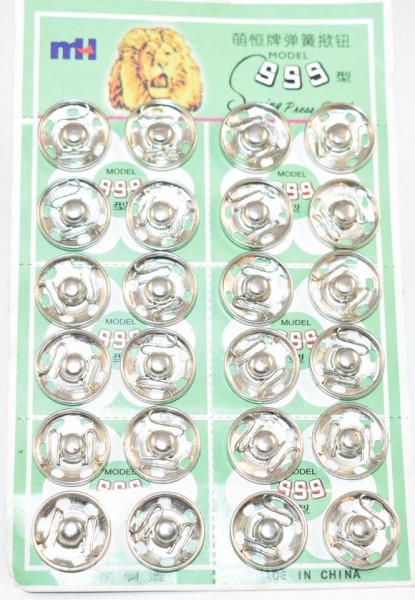 Capse imbracaminte nr. 4 - nickel