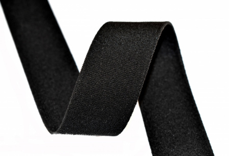 Elastic Timy 34 mm - 25 m negru