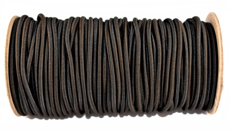 Elastic rotund F - 4 mm - 100 m negru