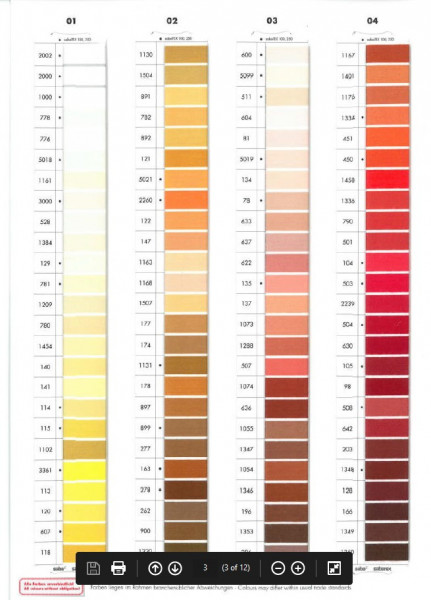 Ata Saba 5000 m - 120 Tex Co - color