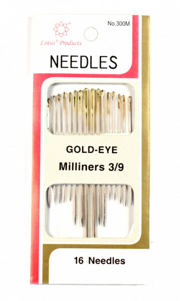 Ace de cusut Milliners - 16 ace / set