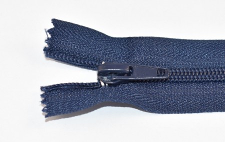 Fermoare nylon fixe nr. 5 - 20 cm bleumarin