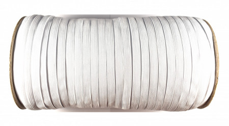 Tresa elastica Eva 10 mm - 150 m / rola - alb