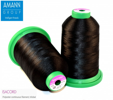 Ata brodat Isacord 5000 m 40 KS1 - negru