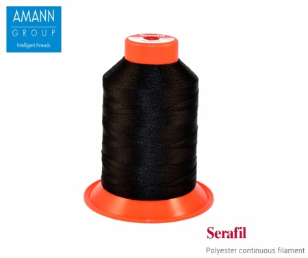 Ata de cusut Serafil 5000 m / 60 FS1 - negru