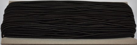 Elastic rotund 2.3 mm - 50 m negru
