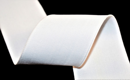 Elastic Moise 30 mm alb - 25 m rola