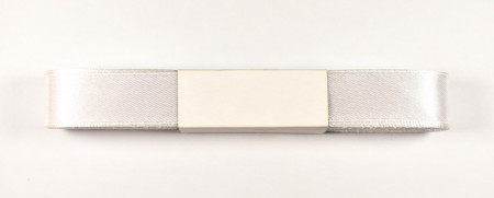 Panglica satin 20 mm - 10 m rola alb