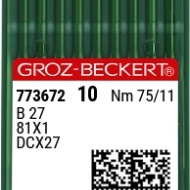 Ace masina de cusut GROZ-BECKERT B27- 81x1 - 75/11