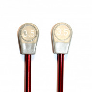 Andrele drepte aluminiu 3.5 mm - 35 cm