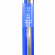 Andrele tricotat ciorapi 2 mm - 20 cm - metal