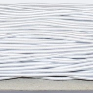 Elastic rotund 2.3 mm - 50 m alb