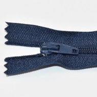 Fermoare nylon fixe nr. 3 - 20 cm bleumarin