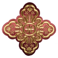 Ornament bisericesc - bordo
