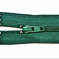 Fermoare nylon fixe nr. 3 - 20 cm verde