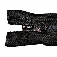 Fermoare plastic detasabile nr. 5 - 120 cm negru