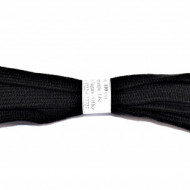 Sireturi 110 cm M48 - negre - plate