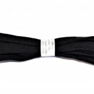 Sireturi 110 cm M48 - negre - plate