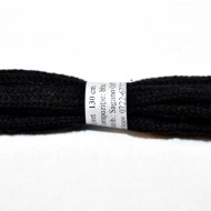 Sireturi bocanci 130 cm - negre - plate