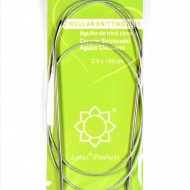 Andrele circulare cu fir metalic - 2,5 mm