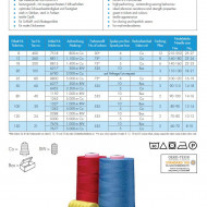 Ata SabaTex 10000 m - 120 Tex C73 - cod 1303