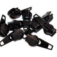 Cursori nr. 7 pentru fermoar nylon - negru