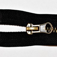 Fermoare metal detasabile nr. 5 - 75 cm negru