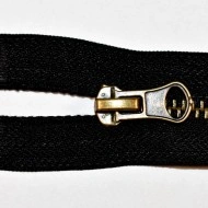 Fermoare metal detasabile nr. 5 - 75 cm negru - Img 2