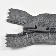 Fermoare nylon fixe nr. 5 - 20 cm gri