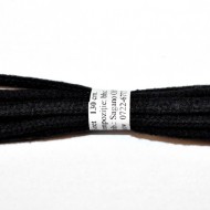 Sireturi bocanci 130 cm - negre rotunde