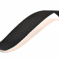 Banda jaluzele Raf 15 mm negru - 50 m rola