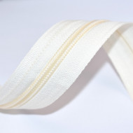 Fermoar metraj nr. 5 - 200 m rola - ivory - cod 103