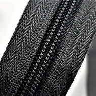 Fermoare nylon detasabil nr. 5 - 60 cm gri inchis