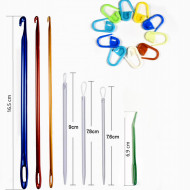 Set crosete + accesorii - 17 piese