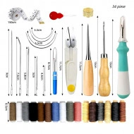 Set trusa pielarie - 34 piese