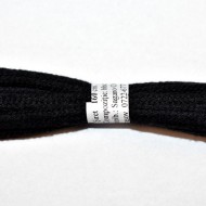 Sireturi bocanci 160 cm - negre - plate